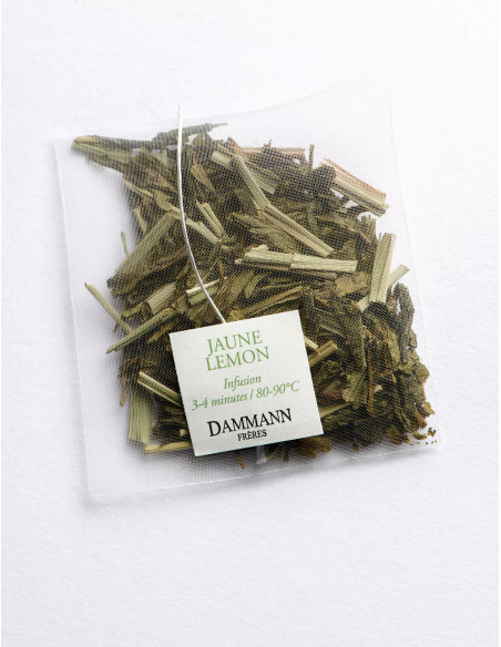 Jaune Lemon - Thé vert - 25 sachets