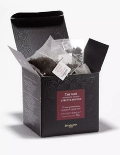 4 Fruits Rouges - Thé noir - 25 sachets