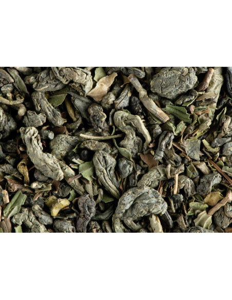 Thé vert à la menthe aromatisé - Thé vert - Vrac