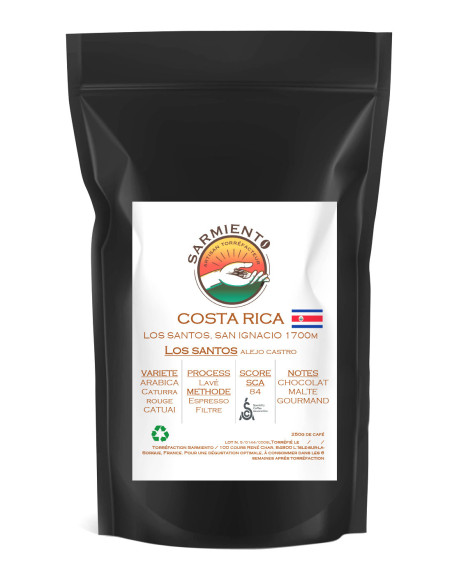 COSTA RICA, SAN IGNACIO, Los Santos Alejo Castro 1700m SHB