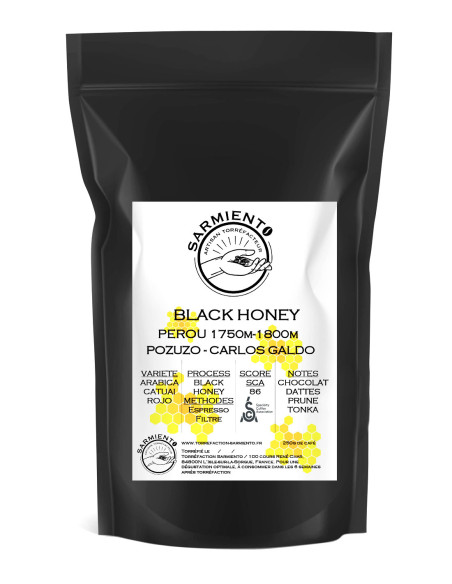 PEROU BLACK HONEY, POZUZO, Carlos Galdo 1800m