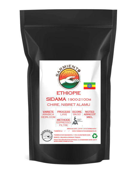 ETHIOPIE, Nibret Alamu, Sidama 1900-2100m