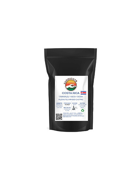 COSTA RICA TARRAZU,  Santa Rosa, Don Alexis Alvarado 1900m- HONEY