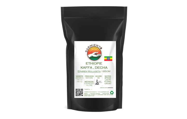 ETHIOPIE, KAFFA, Ephrem Mulugeta 1850M