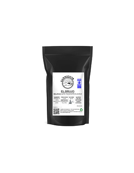 EL BRUJO, Mélange maison, cafés transportés à la voile