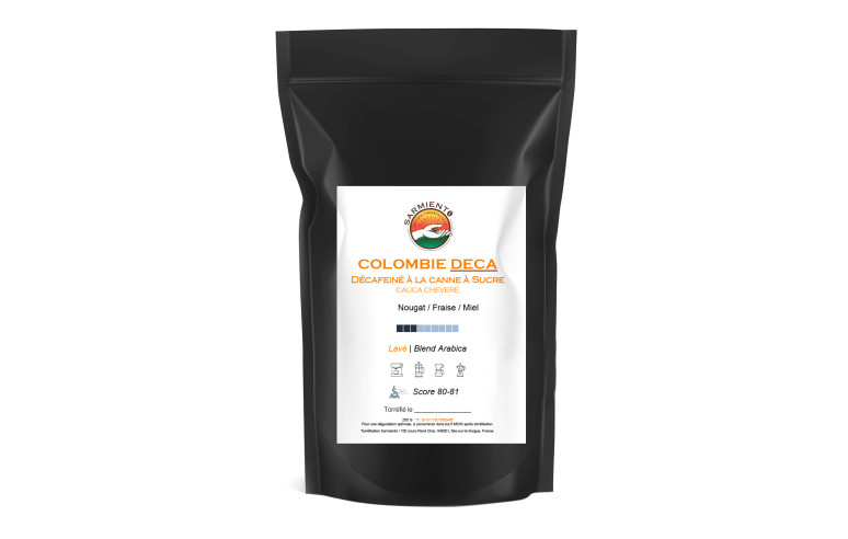 COLOMBIE CAUCA, Decafeiné, Chévere