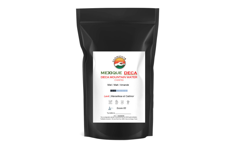 MEXIQUE Decafeiné. Chiapas Deca...