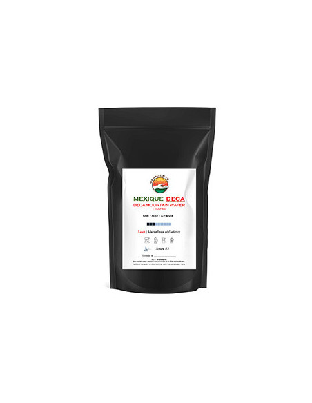 MEXIQUE Decafeiné. Chiapas Deca Mountain Water